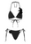 FLEUR BIKINI IN BLACK