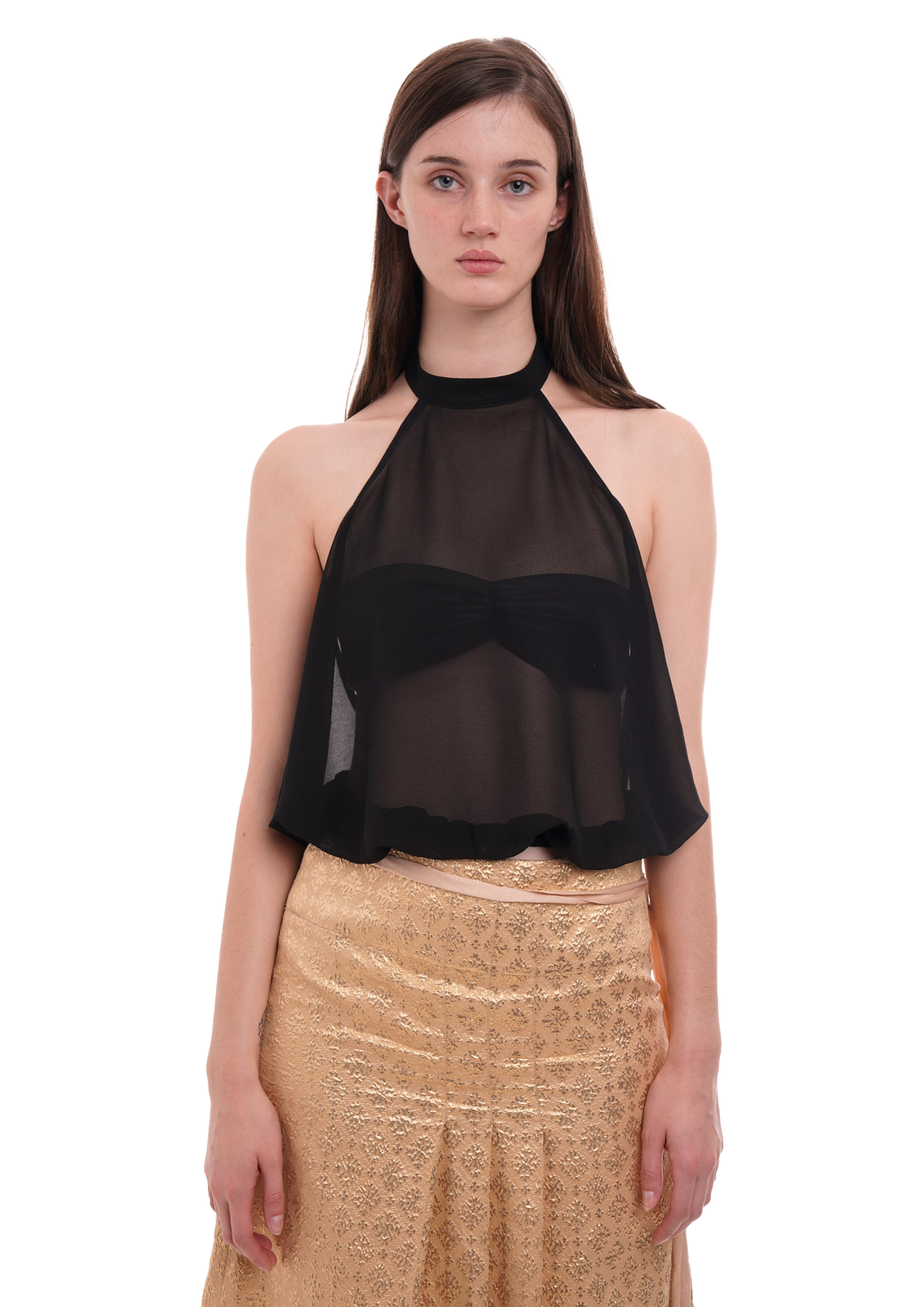 MIDNIGHT TOP IN BLACK