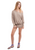 CHARLI DRESS IN MOCHA
