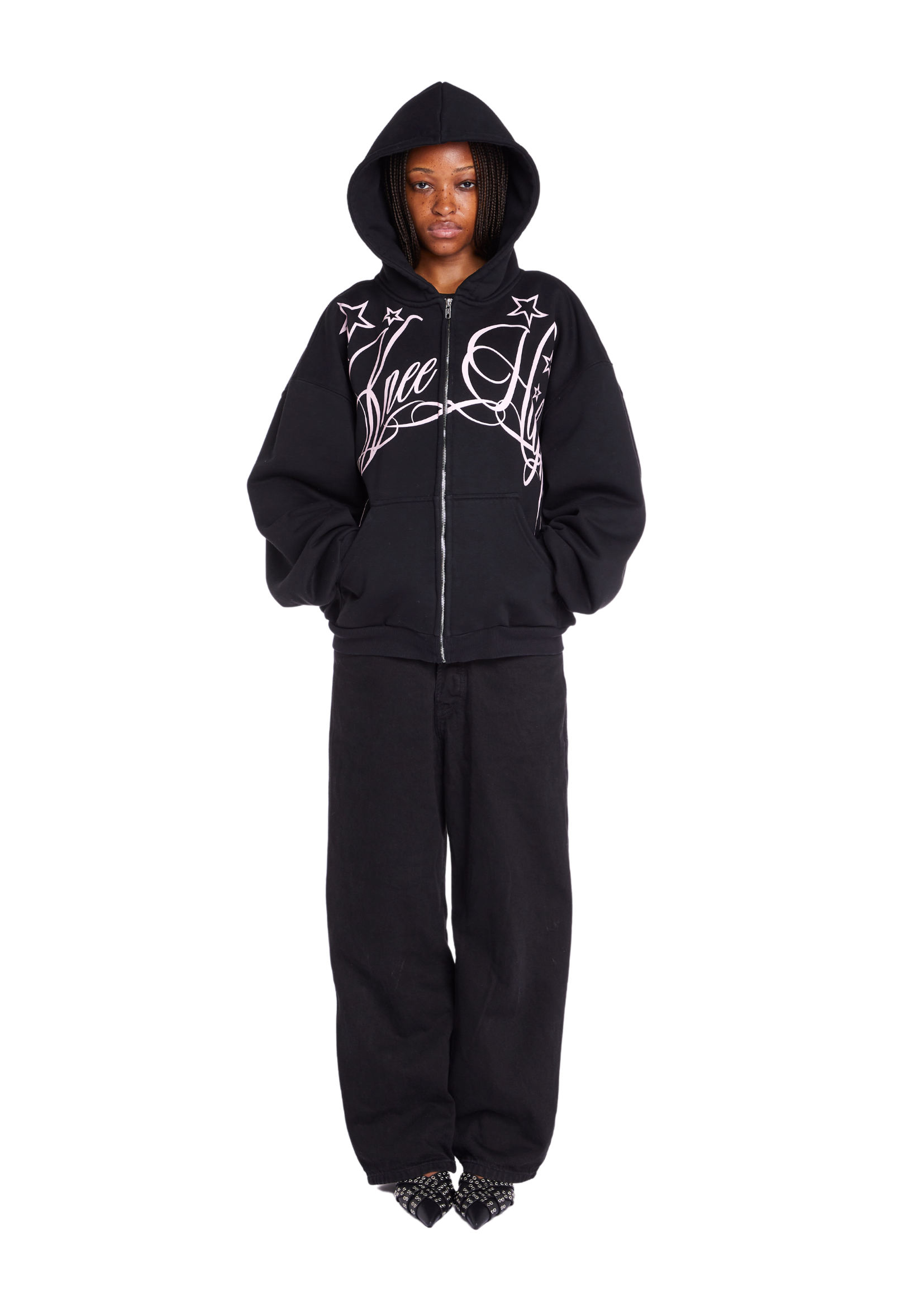 BAGGY JEANS IN BLACK