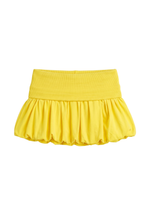 PUFF SKIRT IN YELLOW