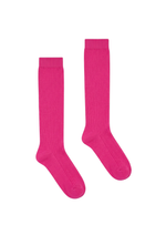 KNEE HIGH SOCKS IN ROSIE PINK