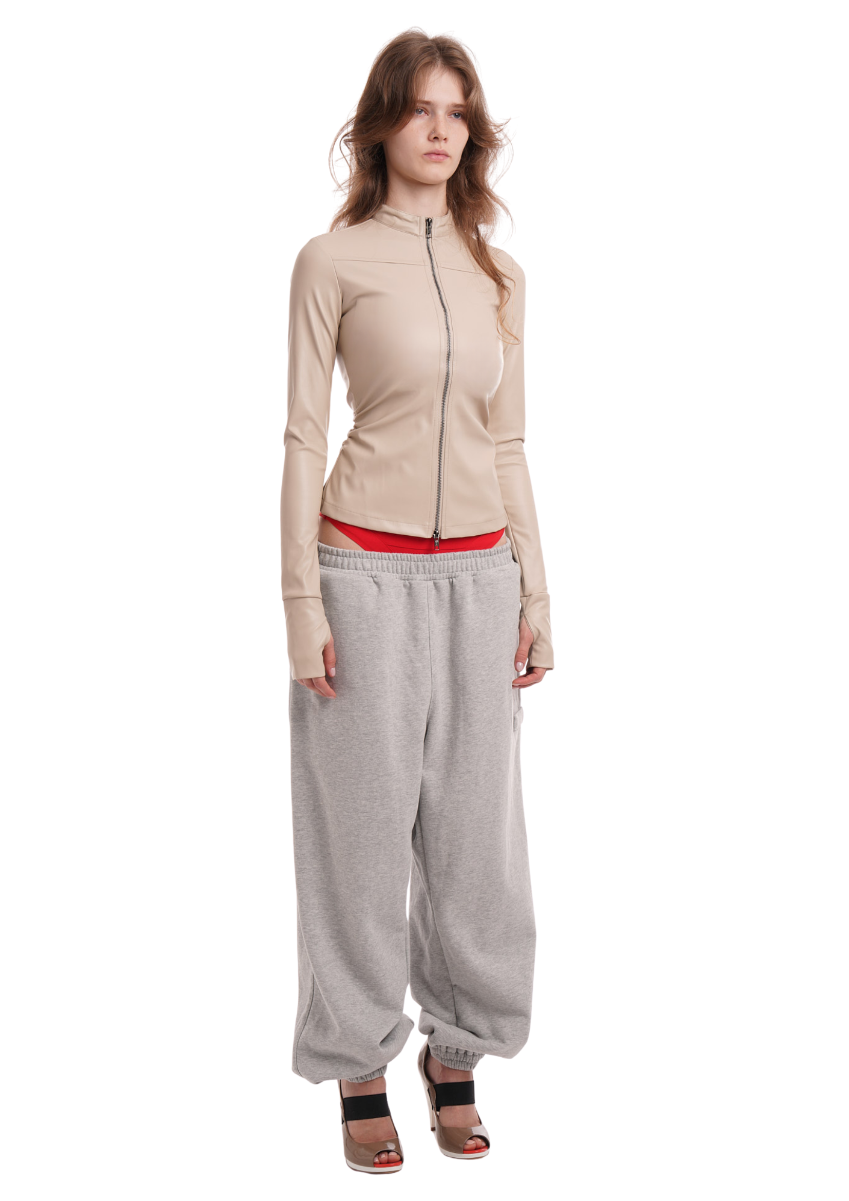 SAV ZIP UP IN PORCELAIN