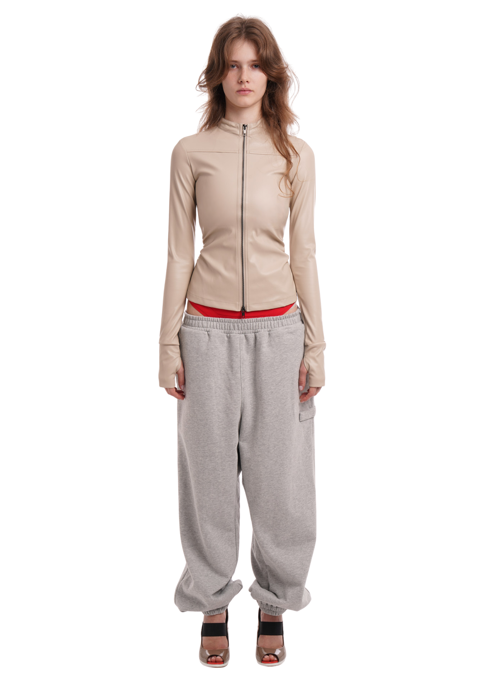 SAV ZIP UP IN PORCELAIN