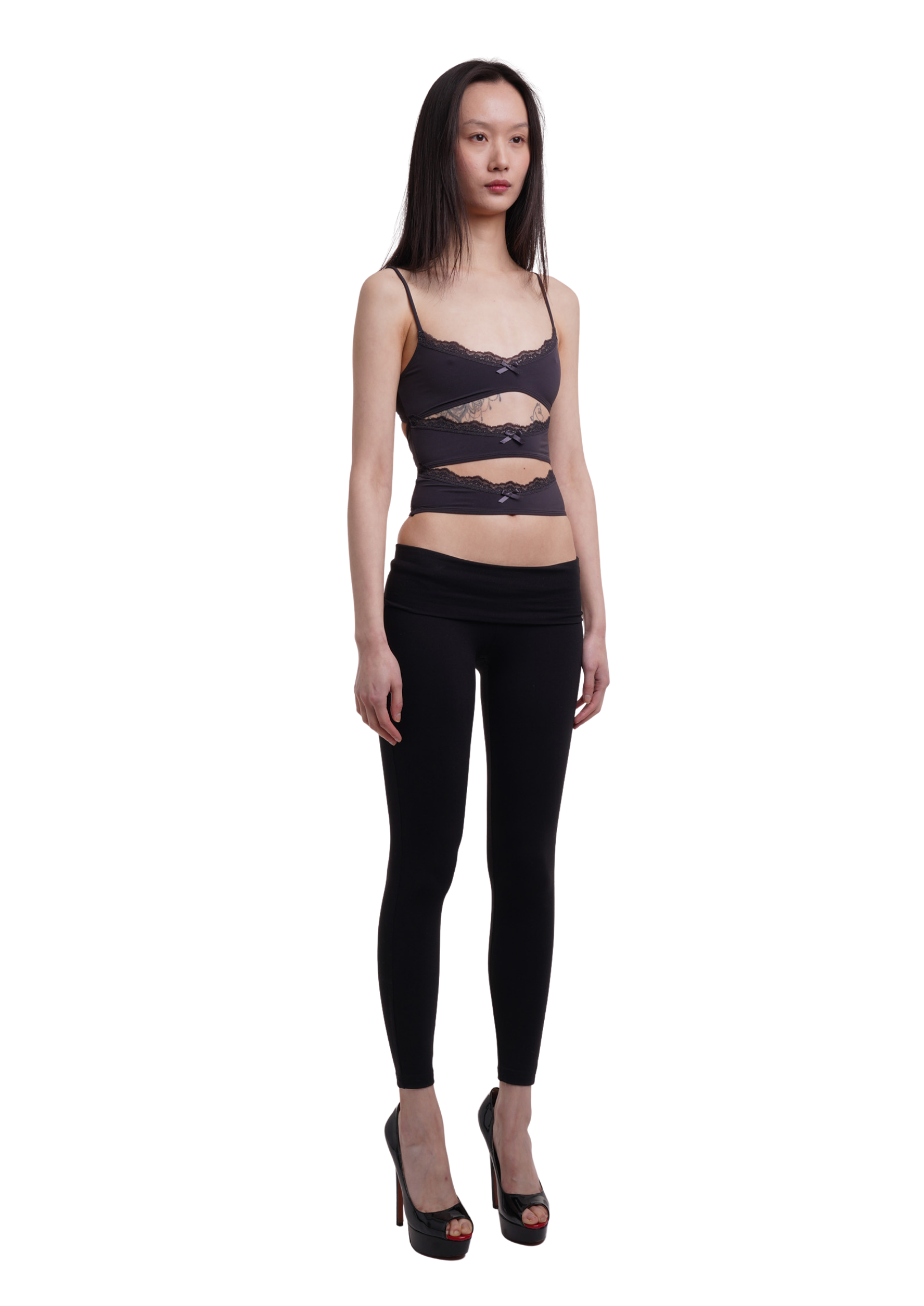 TRIPLE LAYERED BRA IN BLACK