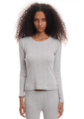 DAISY LONG SLEEVE IN GREY MARL