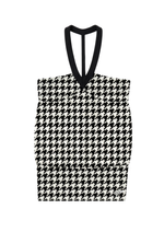 TESS TOP IN HOUNDSTOOTH