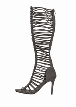 LOCK UP HEELS IN VINTAGE GREY