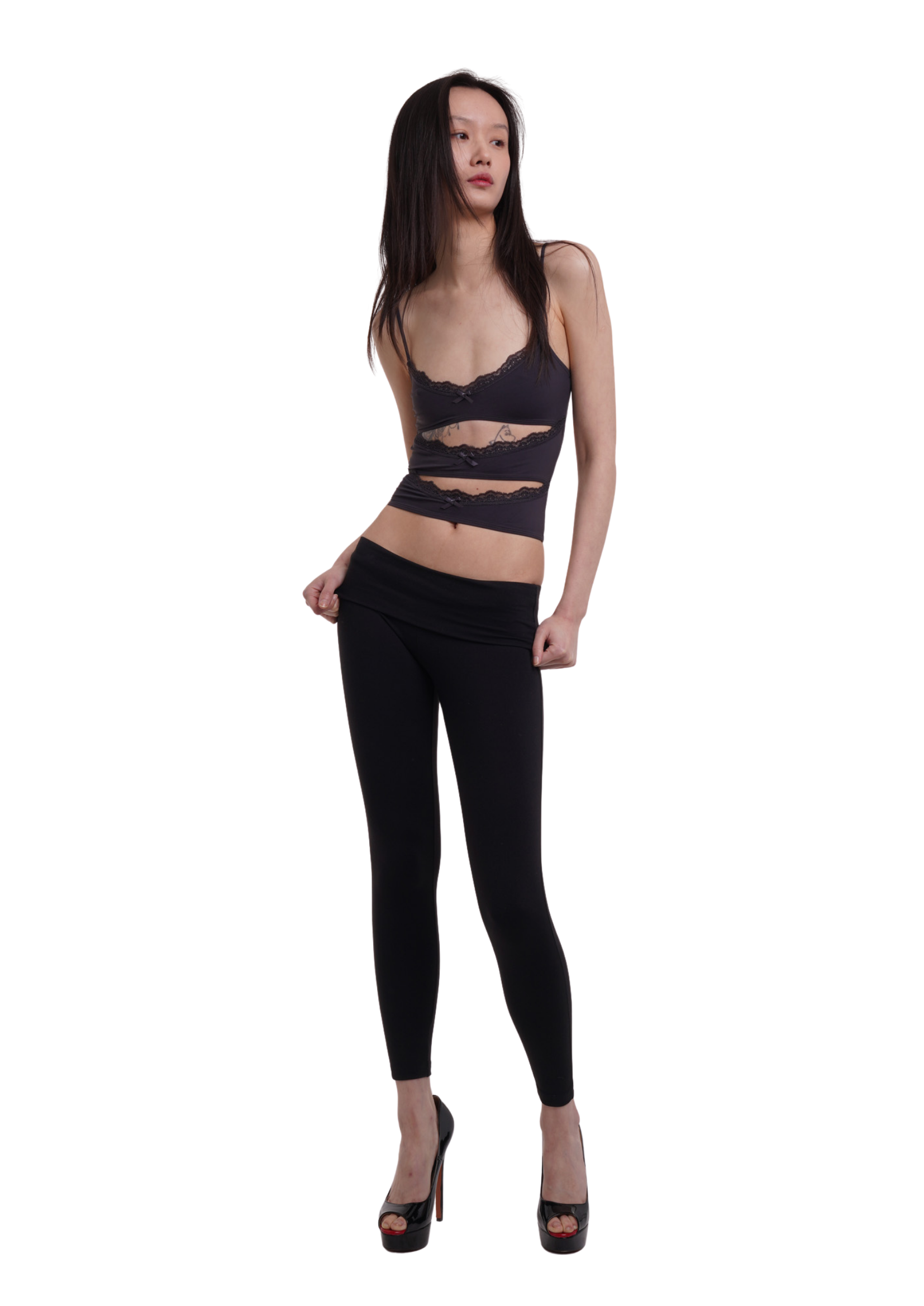 TRIPLE LAYERED BRA IN BLACK