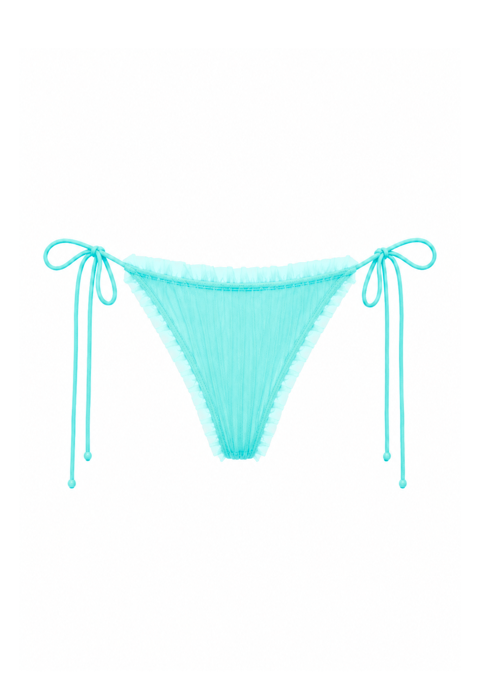 THE YAS THONG IN AQUA
