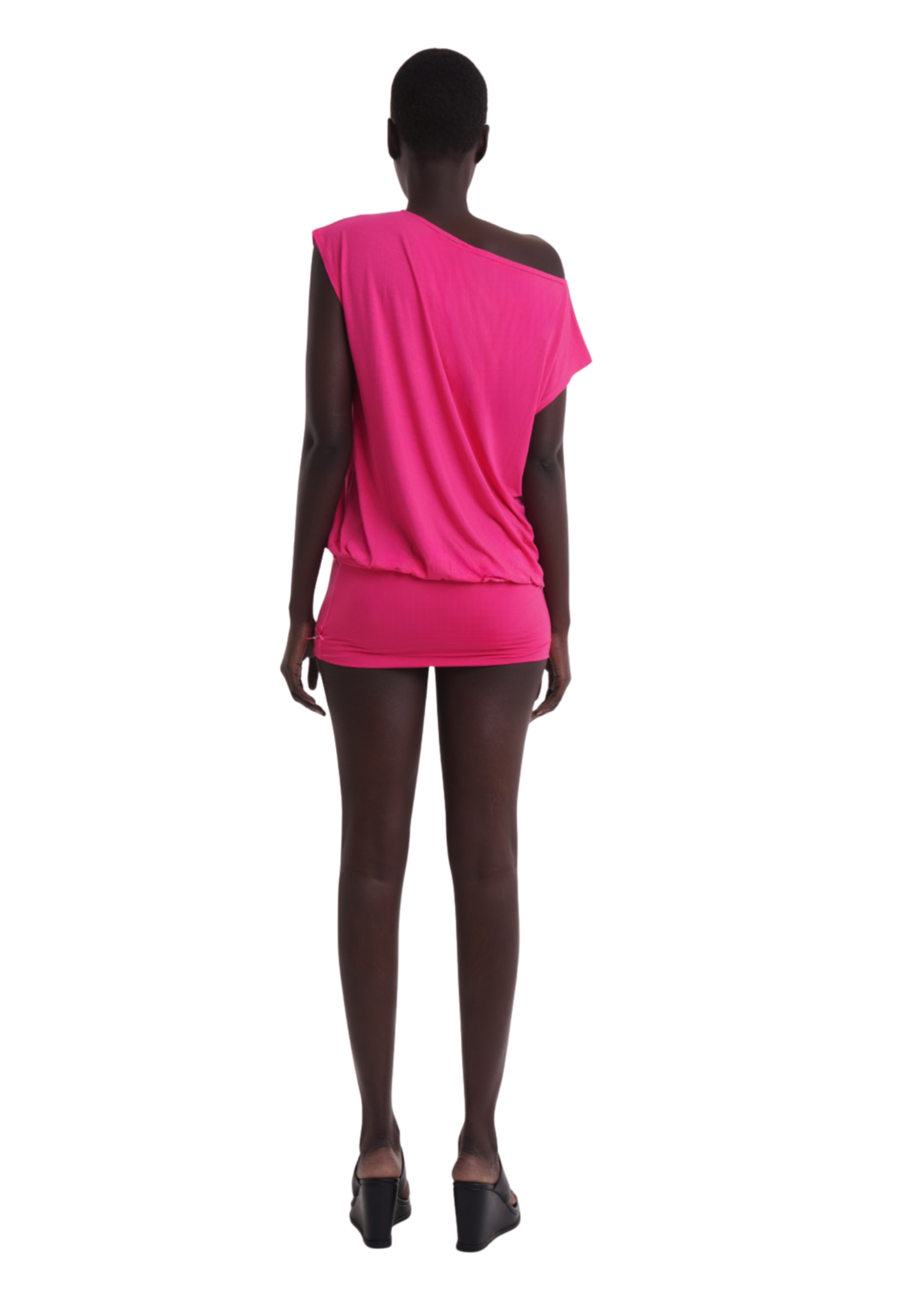 THE REL DRESS IN ROSIE PINK