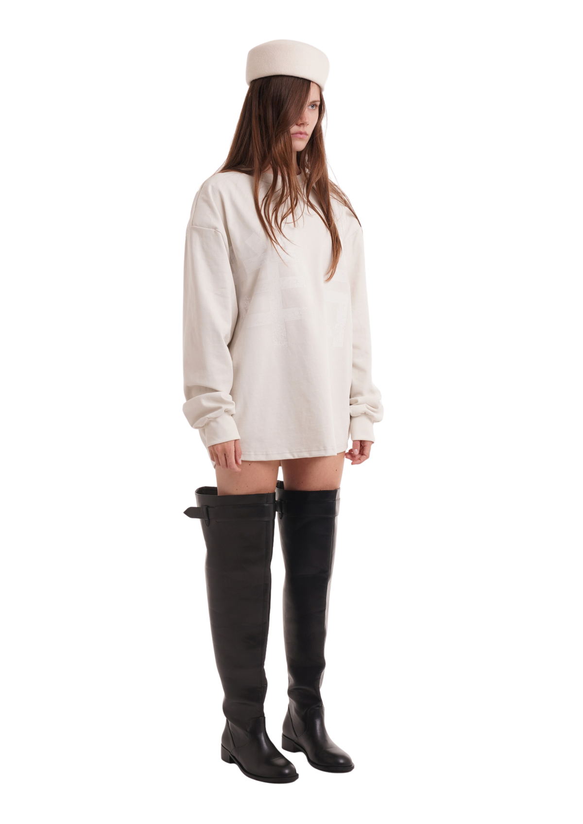 YÀNGPǏN SWEATSHIRT IN CLOUD