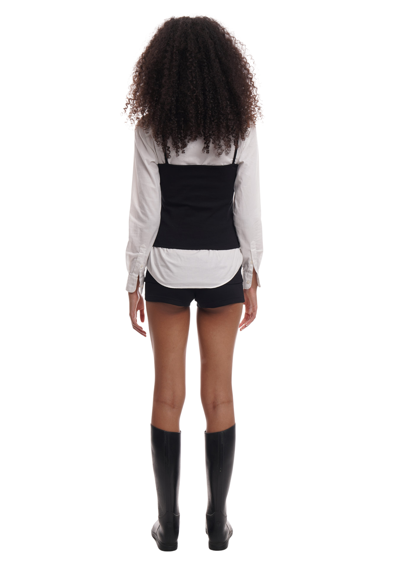 BOOTY SHORTS IN BLACK