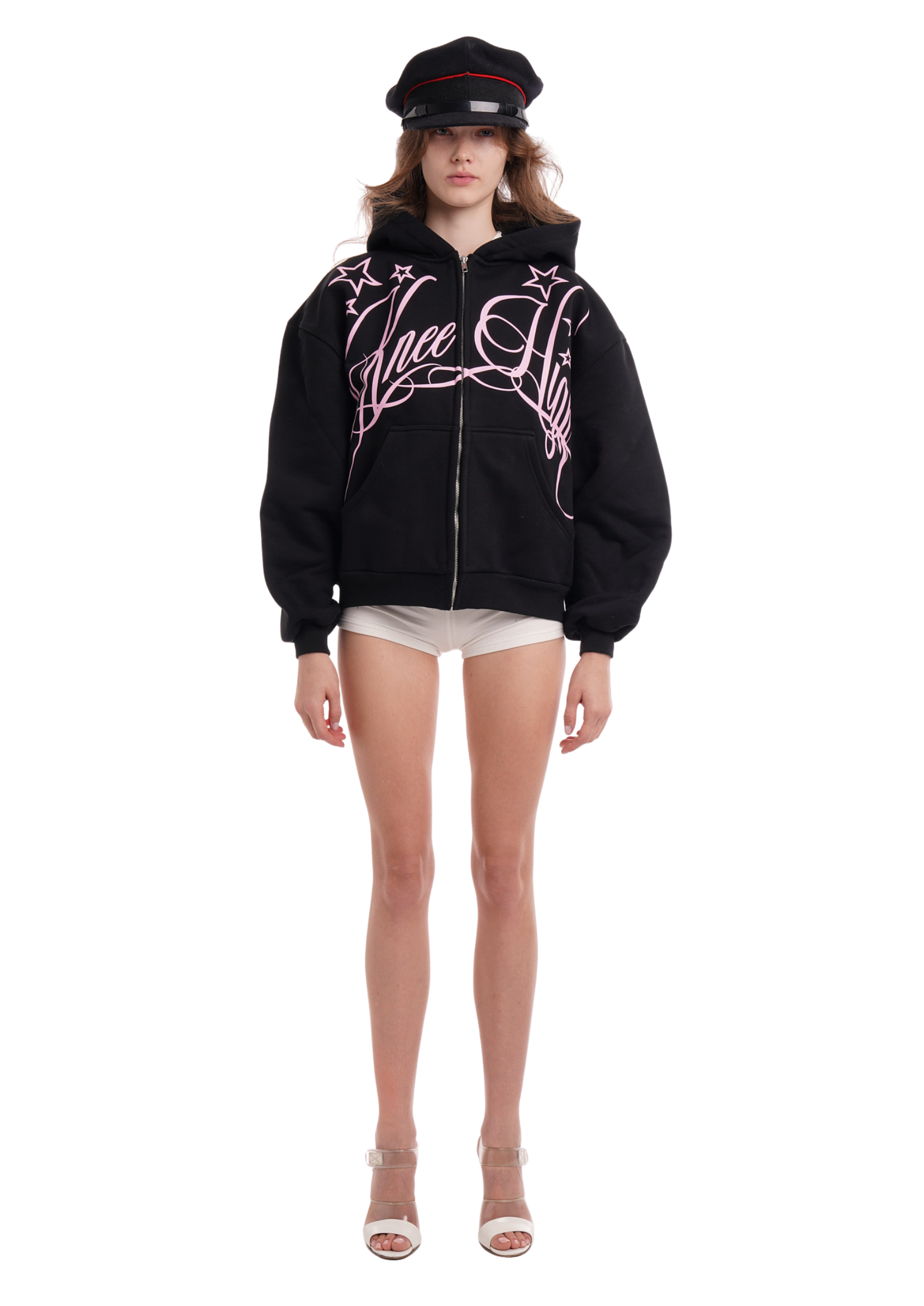 STARDOM HOODIE IN BLACK