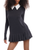 UNIFORM DRESS IN BLACK