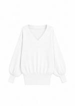 DEEP JUMPER IN WHITE