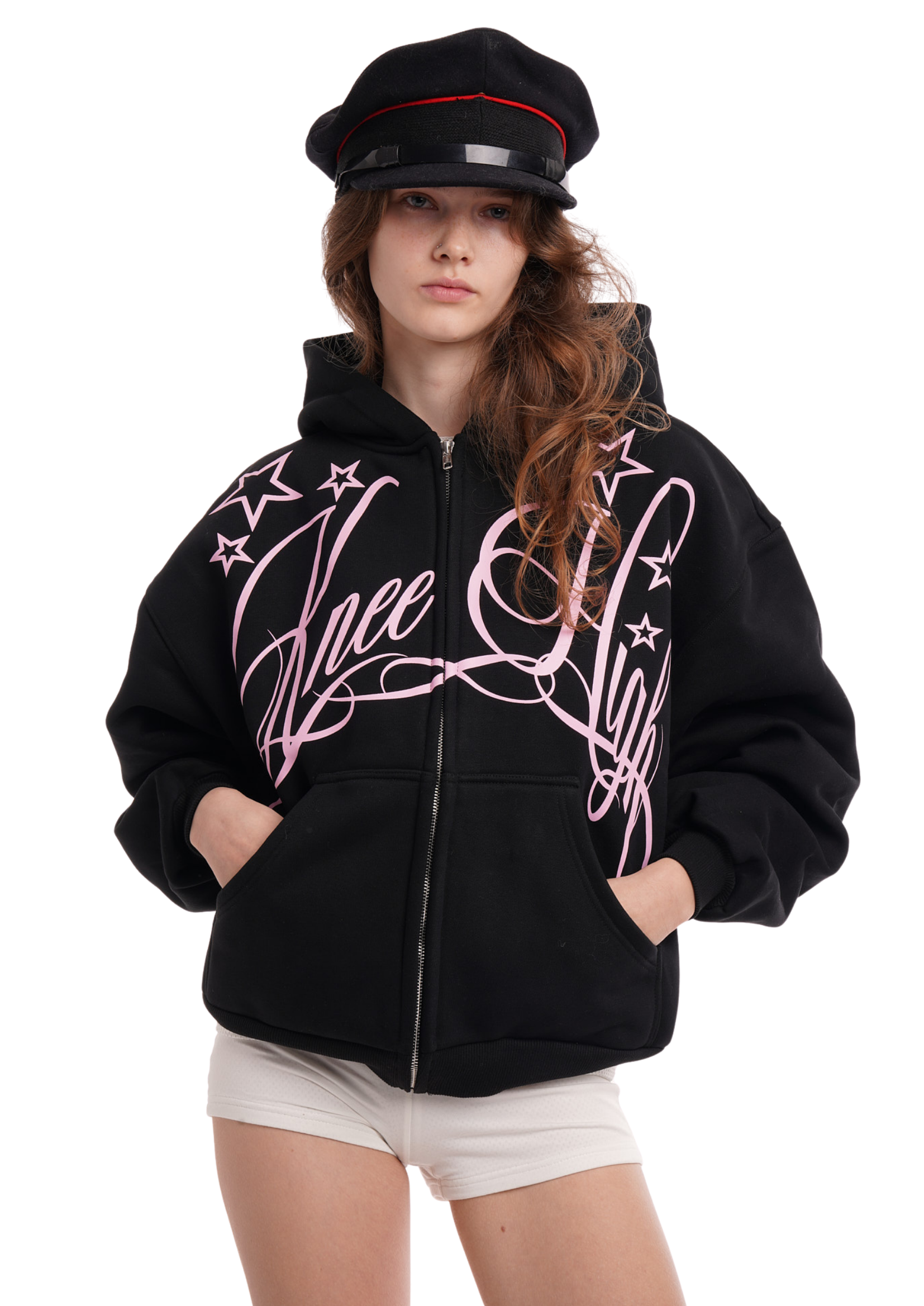 STARDOM HOODIE IN BLACK