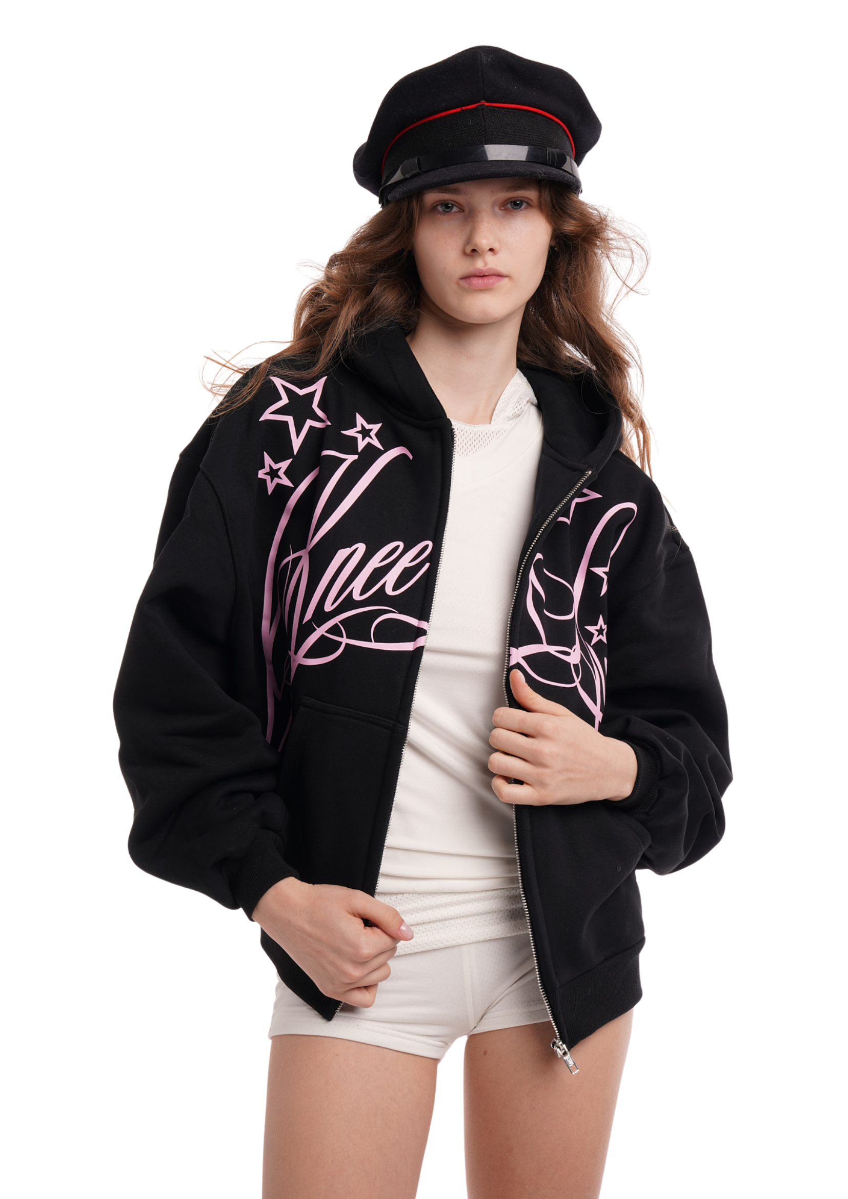 STARDOM HOODIE IN BLACK