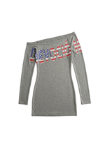 DEVOCIÓN DRESS IN GREY USA