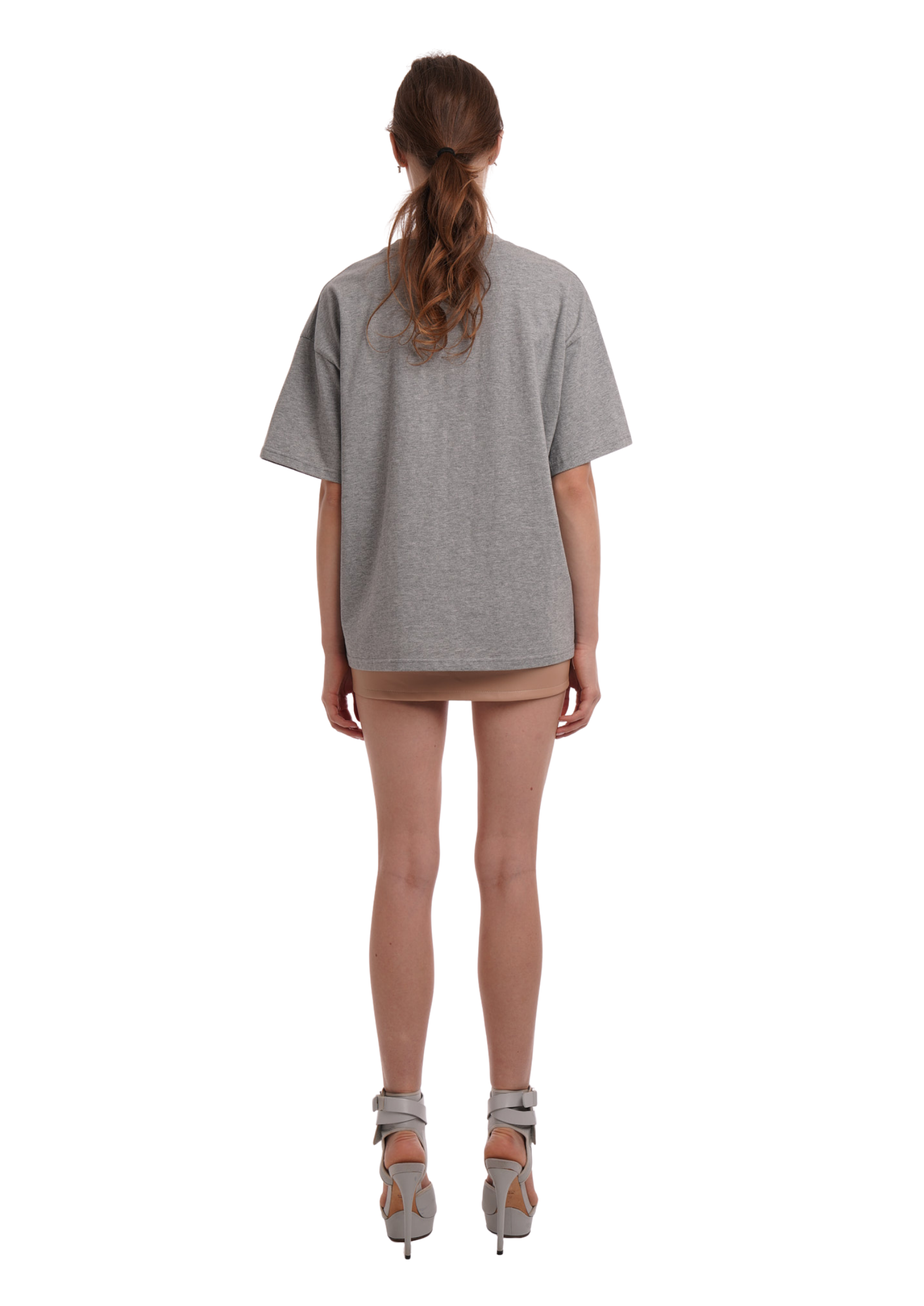 SOLDADO OVERSIZED TSHIRT IN GREY MARL