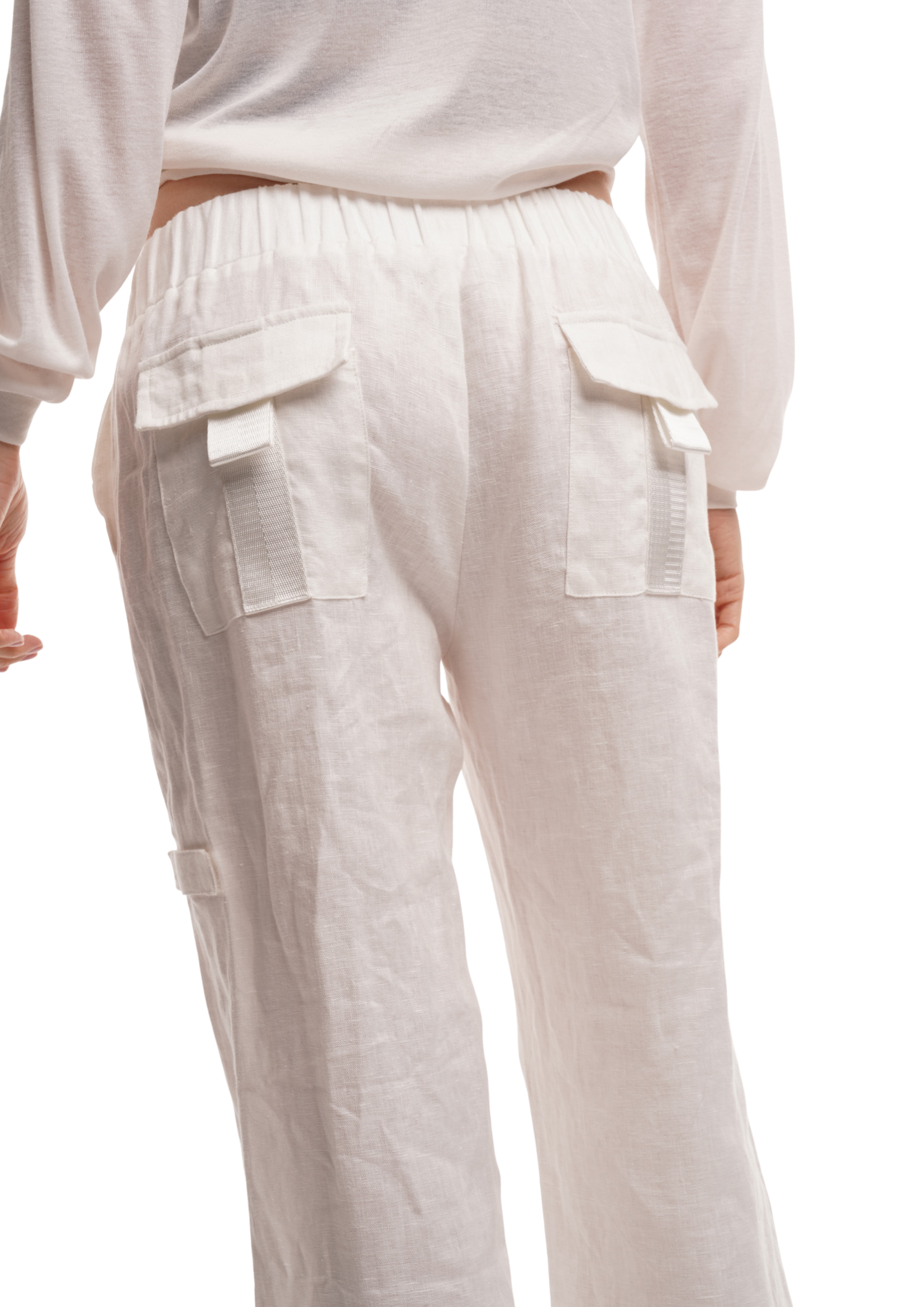 THE DOVE TROUSERS IN WHITE