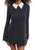 UNIFORM DRESS IN BLACK