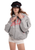 STARDOM HOODIE IN GREY MARL