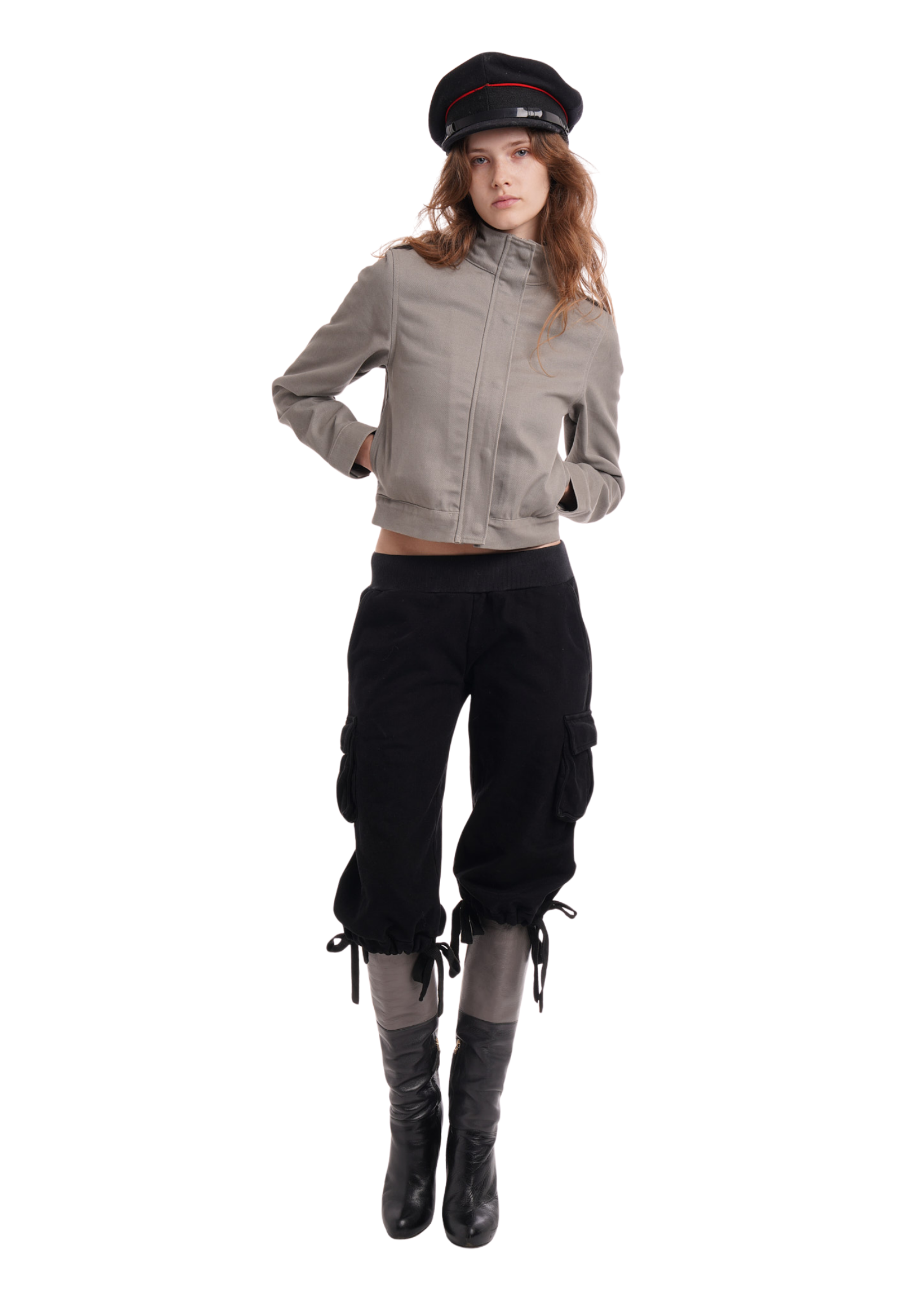 THE MAYA JACKET IN SLATE