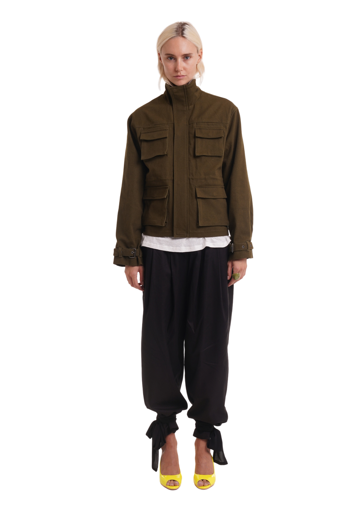 THE BILLI JACKET IN KHAKI