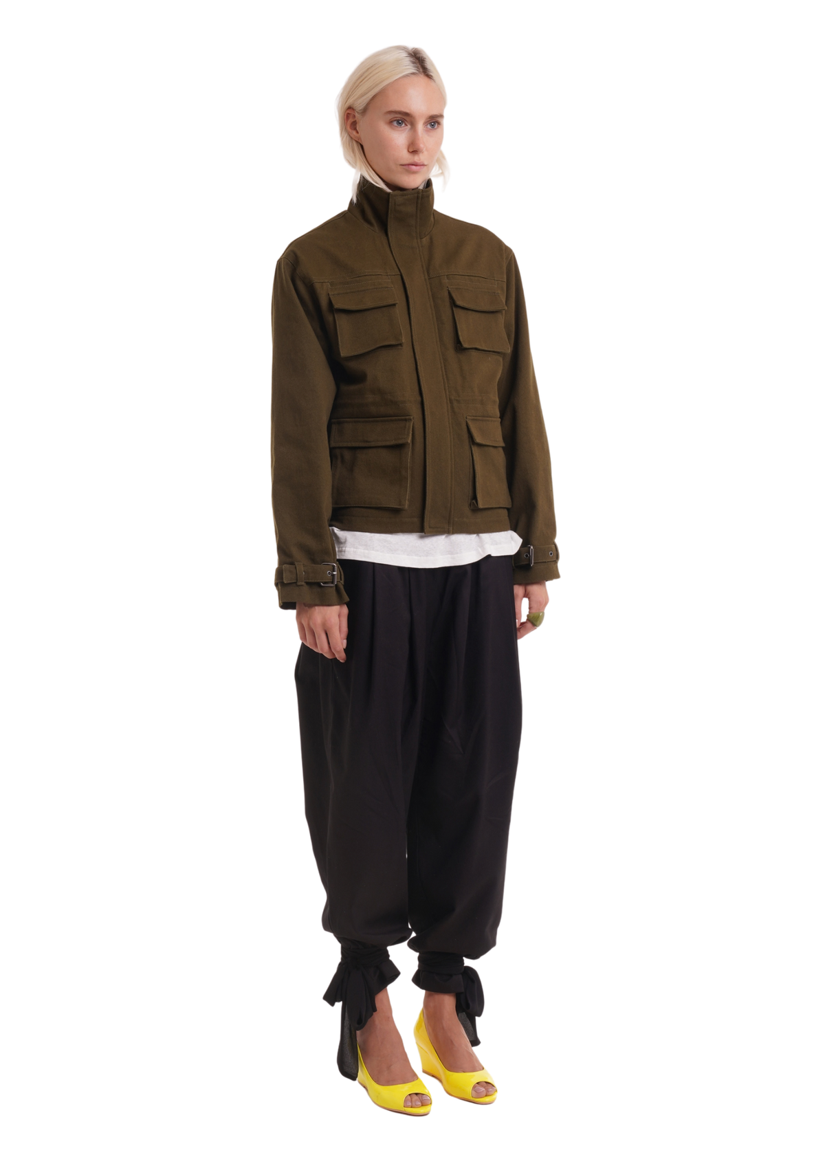 THE BILLI JACKET IN KHAKI