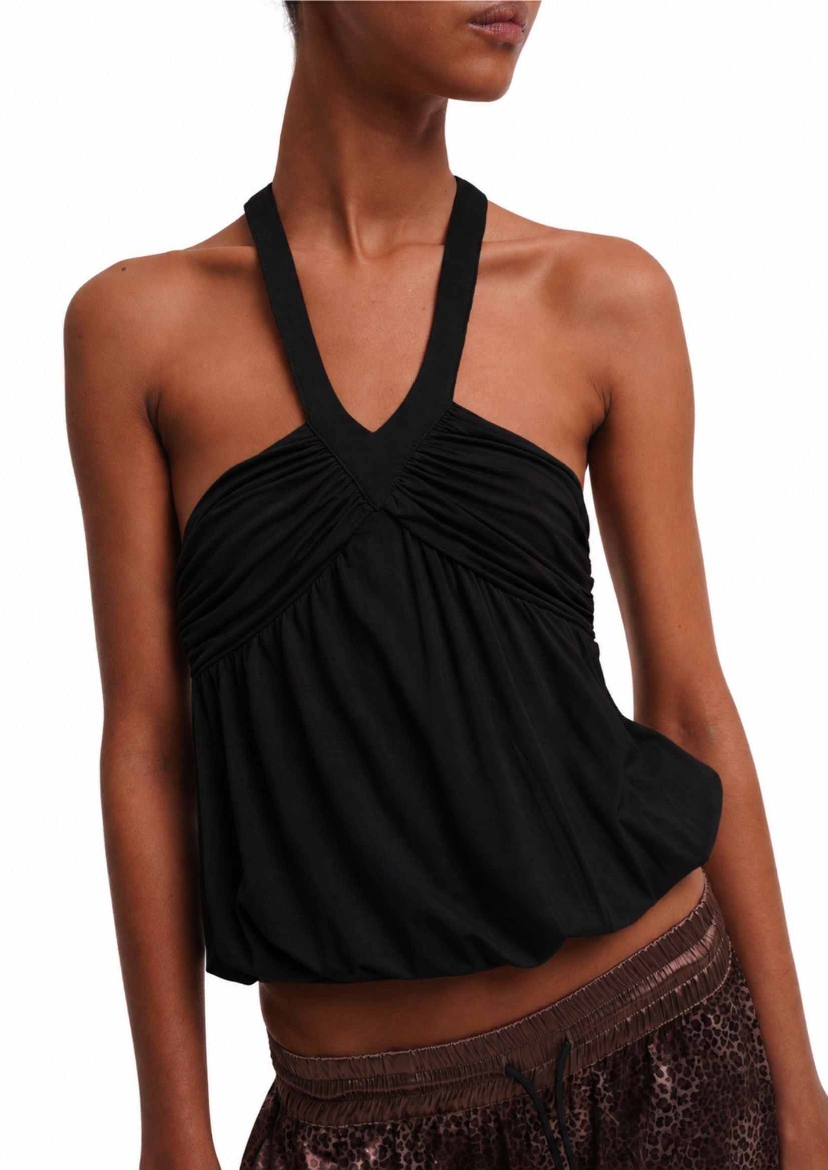 TESS TOP IN BLACK