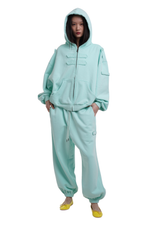 COVER TRACK PANTS IN ICE