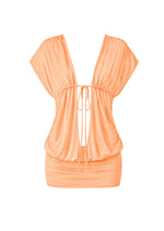 LILI DRESS IN APRICOT