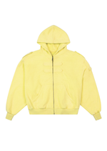 COVER HOODIE IN LEMON