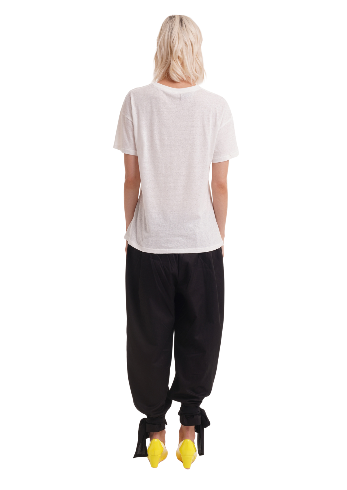YÀNGPǏN T-SHIRT IN WHITE