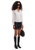 THE LAZER SKIRT IN BLACK