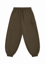 COVER TRACK PANTS IN KHAKI