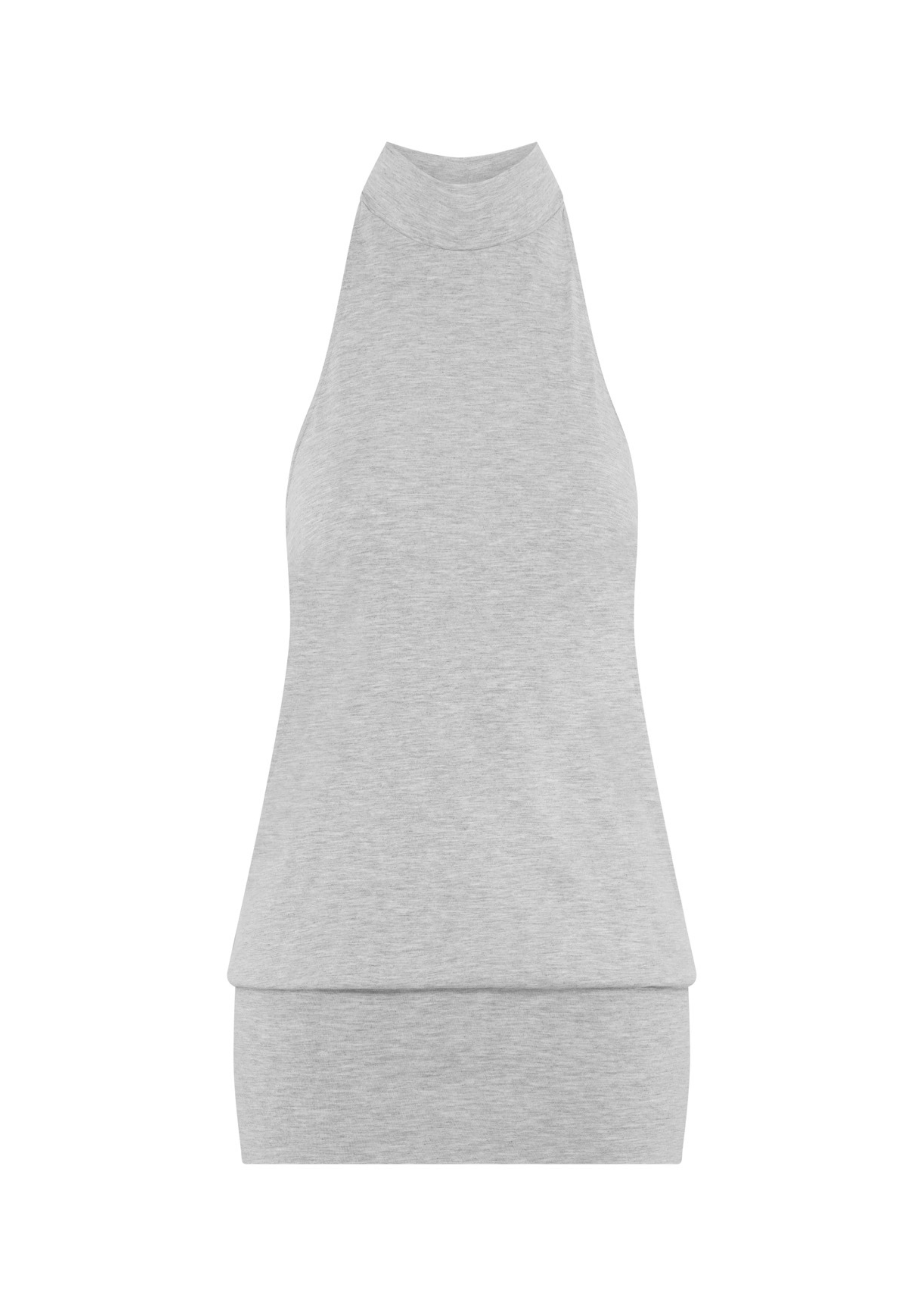 HALO DRESS IN GREY MARL