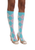 ARGYLE SOCKS IN BLUE & PINK