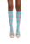 ARGYLE SOCKS IN BLUE & PINK