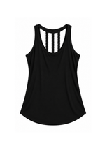 BRAIDS TANK TOP IN BLACK