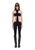 CROSS JUMPSUIT IN BLACK