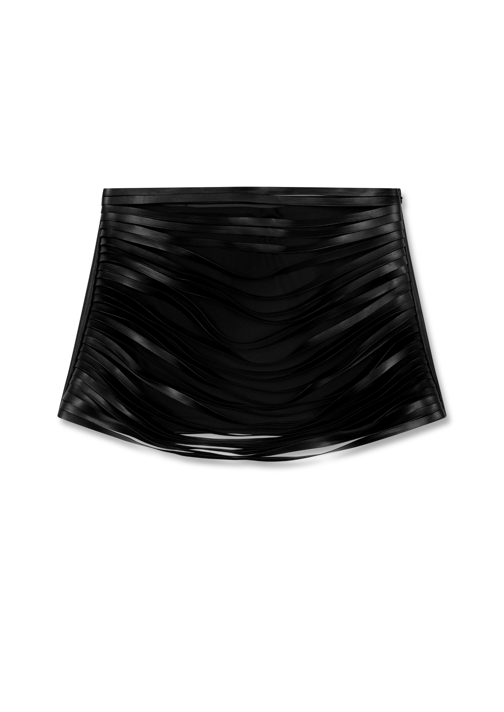 THE LAZER SKIRT IN BLACK