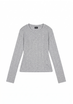 DAISY LONG SLEEVE IN GREY MARL