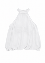 MIDNIGHT TOP IN WHITE