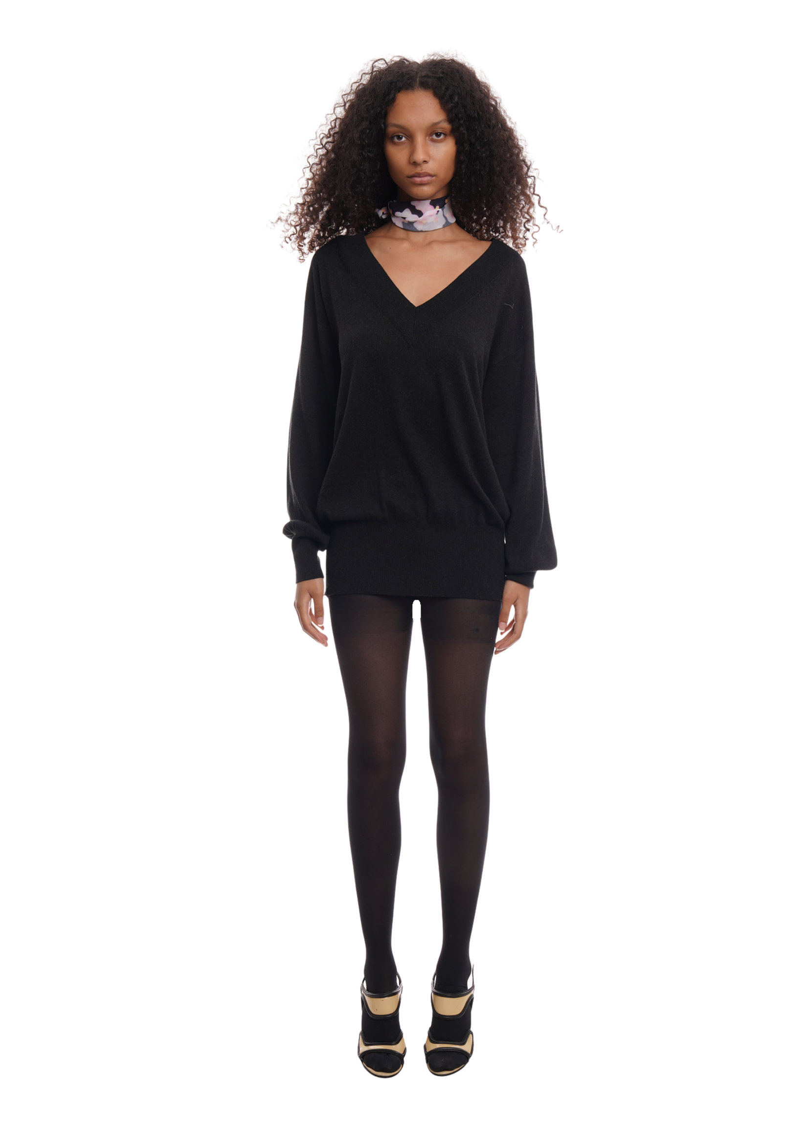 DEEP JUMPER IN BLACK