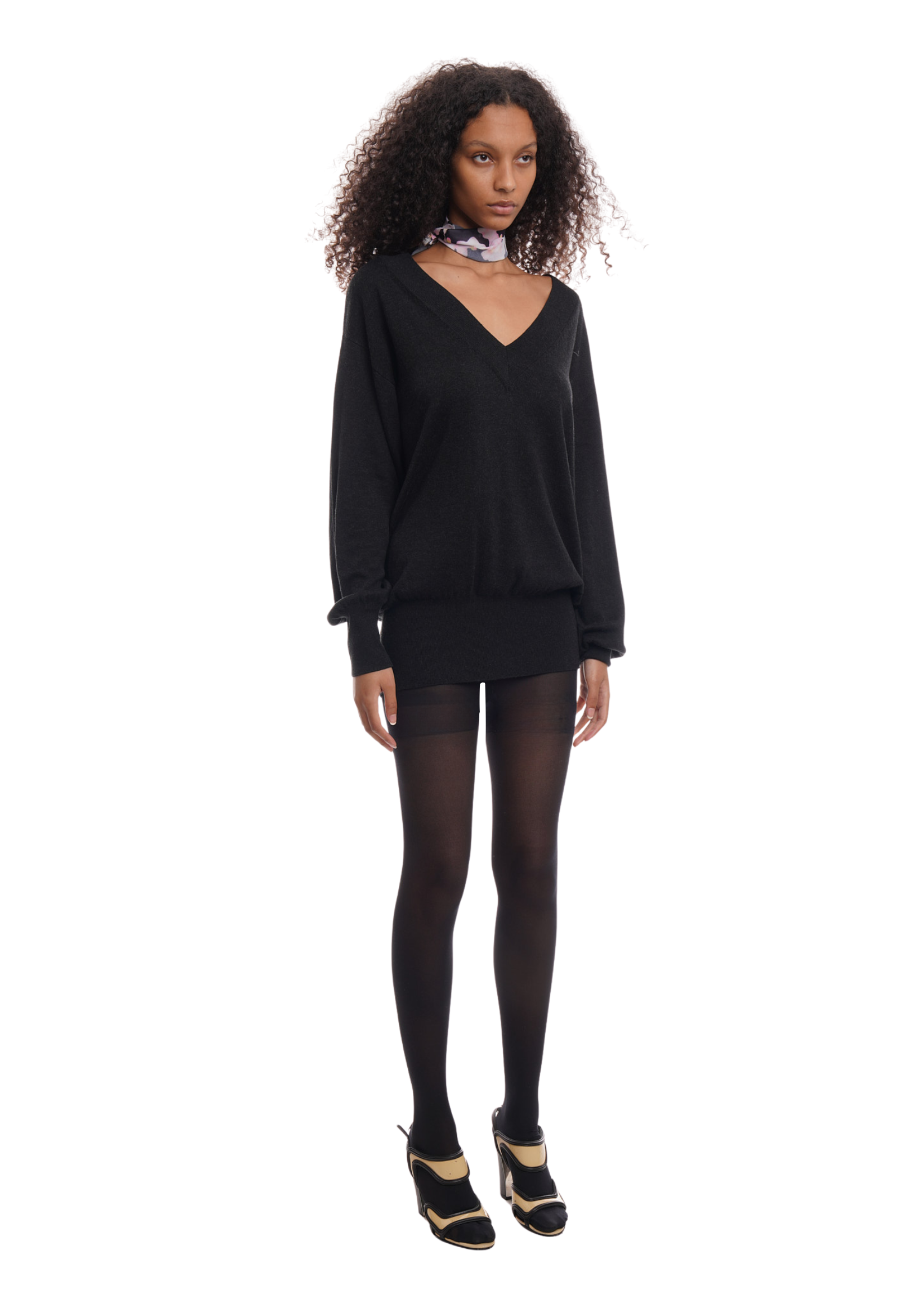DEEP JUMPER IN BLACK