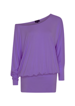 CHARLI DRESS IN GRAPE WINE