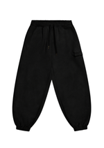 COVER TRACK PANTS WASHED BLACK