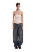 CONVEX LOW WAIST JEANS IN LIGHT WASH